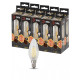 Лампа светодиодная Эра F-LED F-LED B35-7W-827-E14