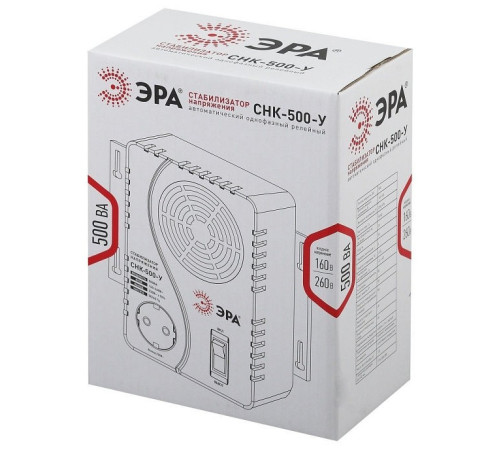 Стабилизатор напряжения Эра СНК-500-У