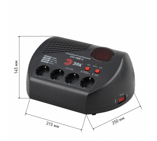 Стабилизатор напряжения Эра СНК-1500-Ц