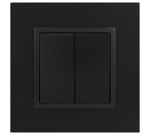 Переключатель двухклавишный без рамки Эра Эра Elegance 14-1106-05