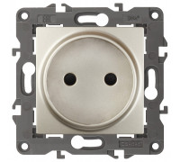 Розетка без заземления, без рамки Эра Эра Elegance 14-2105-04