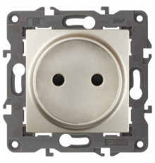 Розетка без заземления, без рамки Эра Эра Elegance 14-2105-04