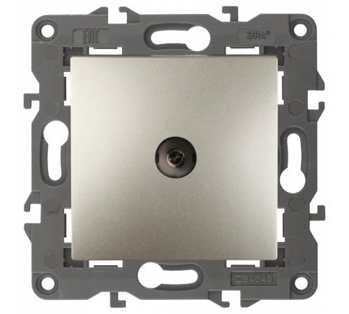 Механизм ТВ-розетки проходной Эра Эра Elegance 14-3102-04