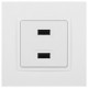 Розетка 2хUSB type A без рамки Эра Эра Elegance 14-4110-01