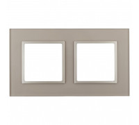 Рамка на 2 поста Эра Эра Elegance 14-5102-04