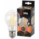 Лампа светодиодная филаментная ЭРА F-LED A60 11 Вт E27 2700 K F-LED A60-11W-827-E27