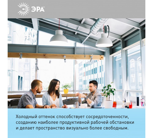 Лампа светодиодная Эра Стандарт LED A65-25W-860-E27