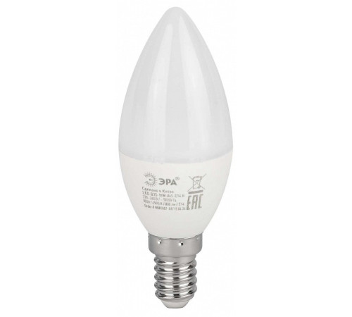 Лампа светодиодная Эра E14 10Вт 6500K LED B35-10W-865-E14 R