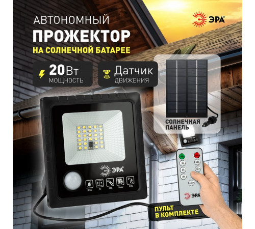 Настенно-потолочный прожектор Эра ERAPRO-20