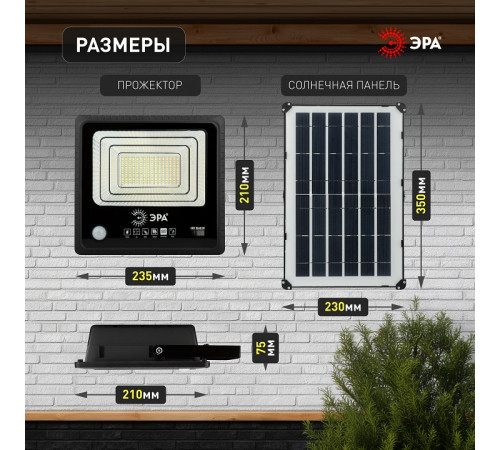 Настенно-потолочный прожектор Эра ERAPRO-100