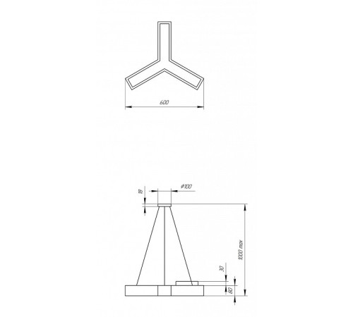 Подвесной светильник Эра Igrek Б0050566