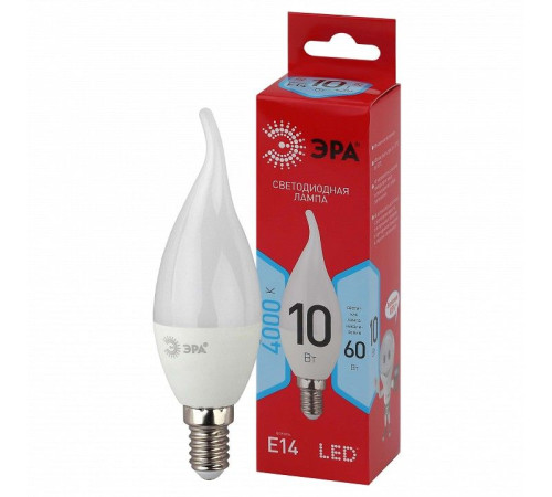 Лампа светодиодная Эра LED BXS-10W-840-E14 R
