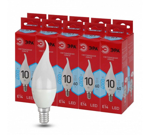 Лампа светодиодная Эра LED BXS-10W-840-E14 R
