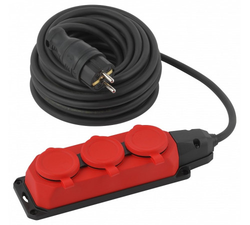 Удлинитель на катушке ЭРА UK-3e-3x1,5-10m-IP44(KG) 3 розетки 10 м 3х1.5 мм² IP44 UK-3e-3x1,5-10m-IP44(KG)