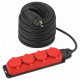 Удлинитель Эра UK-4e-3x1,5-40m-IP44(KG)