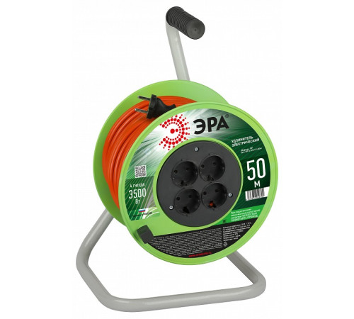 Удлинитель Эра RP-4-2x1.5-50m