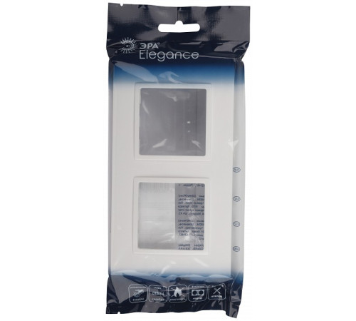 Рамка на 2 поста Эра Эра Elegance 14-5012-01