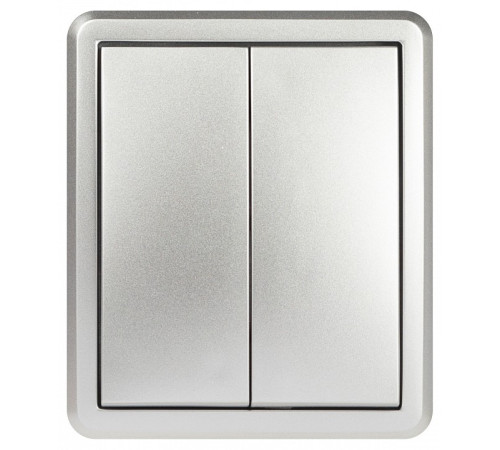 Выключатель двухклавишный Эра Эра Эксперт 11-1204-03