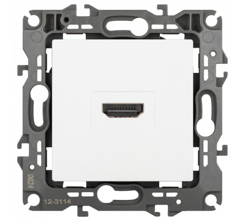 Розетка HDMI без рамки Эра Эра 12 12-3114-01М