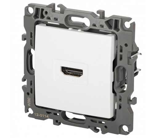 Розетка HDMI без рамки Эра Эра 12 12-3114-01М