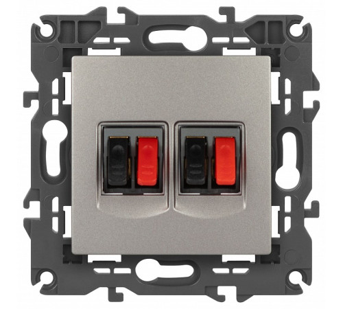 Розетка акустическая без рамки Эра Эра Elegance 14-3112-16