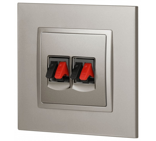 Розетка акустическая без рамки Эра Эра Elegance 14-3112-16