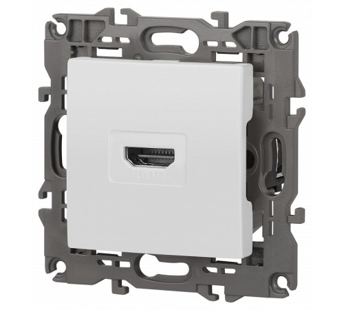 Розетка акустическая без рамки Эра Эра Elegance 14-3114-01М