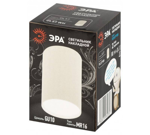 Накладной светильник Эра OL57 WH