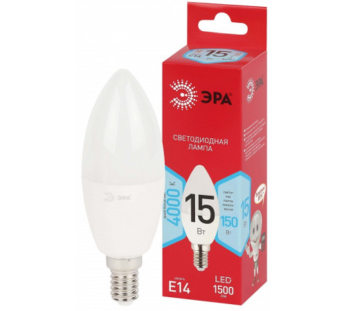 Лампа светодиодная Эра LED B35-15W-840-E14 R