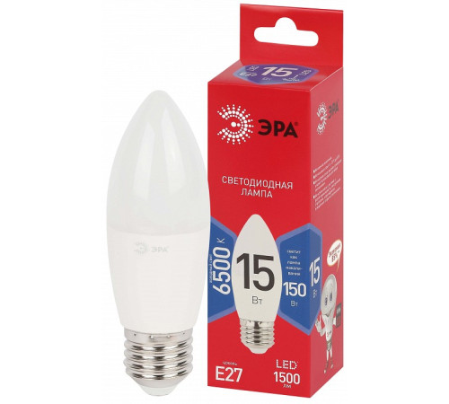 Лампа светодиодная Эра LED B35-15W-865-E27 R