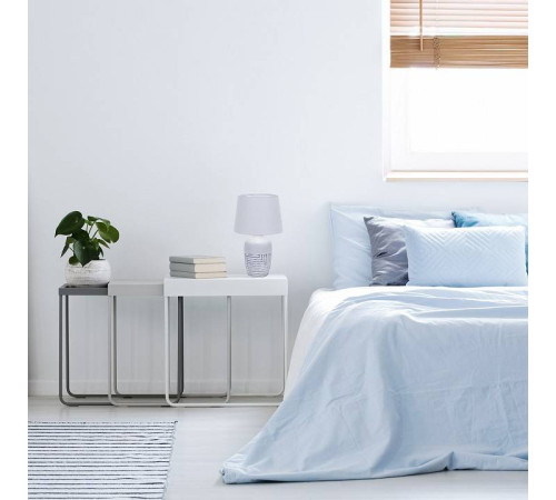 Настольная лампа декоративная Escada Antey 10195/L White