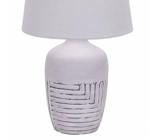 Настольная лампа декоративная Escada Antey 10195/L White