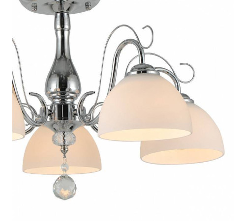 Люстра на штанге Escada Essay 1149/5P Chrome