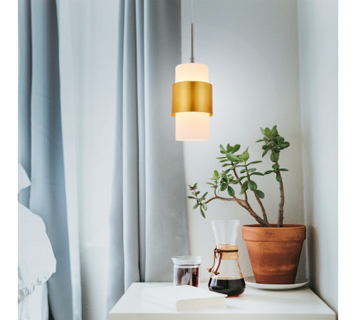 Подвесной светильник Escada HURRICANE 1169/1S Chrome/Gold