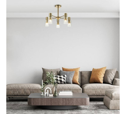 Люстра на штанге Escada Diversity 2120/5P Gold