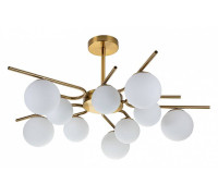Люстра на штанге Escada Sphere 642/10P Brass