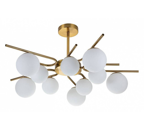 Люстра на штанге Escada Sphere 642/10P Brass