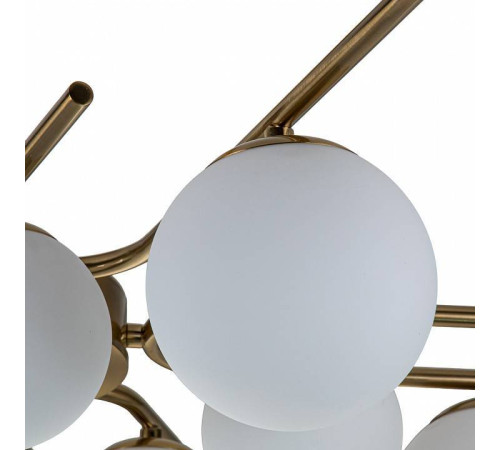 Люстра на штанге Escada Sphere 642/10P Brass