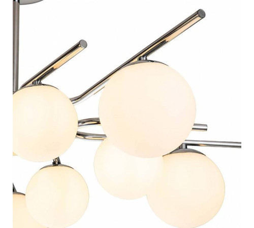 Люстра на штанге Escada Sphere 642/10P Silver