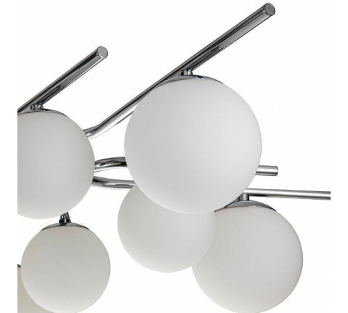 Люстра на штанге Escada Sphere 642/10P Silver