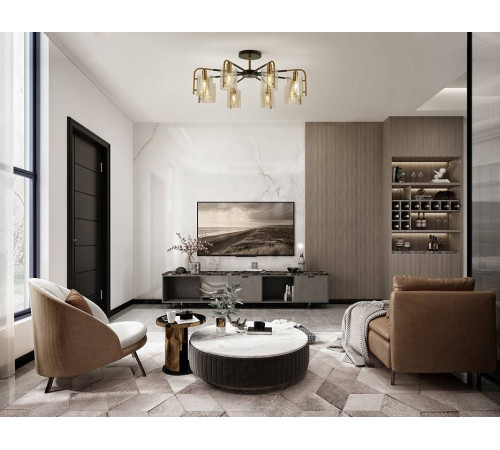 Люстра на штанге Escada Elegant 671/8P