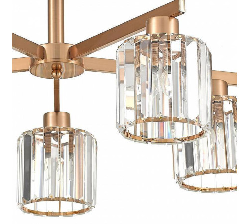 Люстра на штанге Escada Adorn 692/5P Сopper