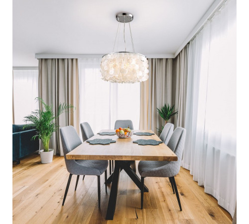 Подвесная люстра Eurosvet 60005/4 хром