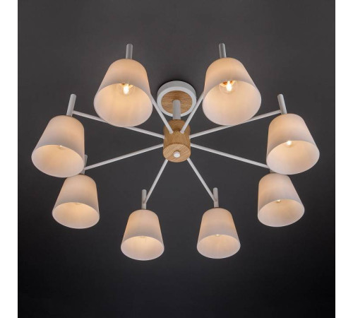 Люстра на штанге Eurosvet Fresco 70085/8 белый