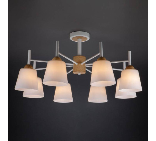 Люстра на штанге Eurosvet Fresco 70085/8 белый