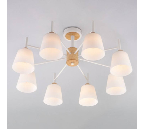 Люстра на штанге Eurosvet Fresco 70085/8 белый