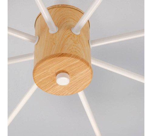 Люстра на штанге Eurosvet Fresco 70085/8 белый