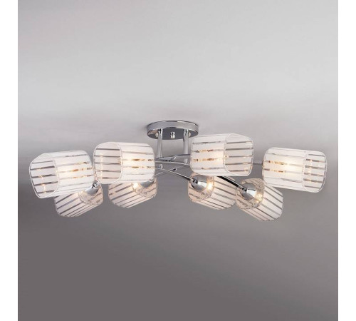 Люстра на штанге Eurosvet Ruby 30125/8 хром