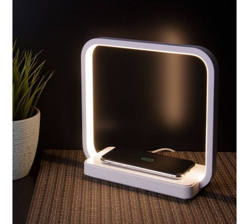 Настольная лампа декоративная Eurosvet Frame 80502/1 белый