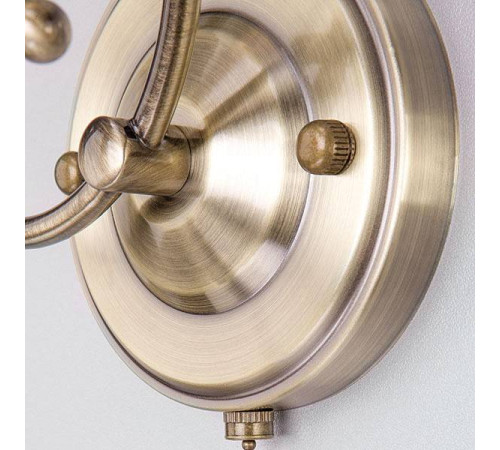 Бра Eurosvet Virginia 30275/1 античная бронза